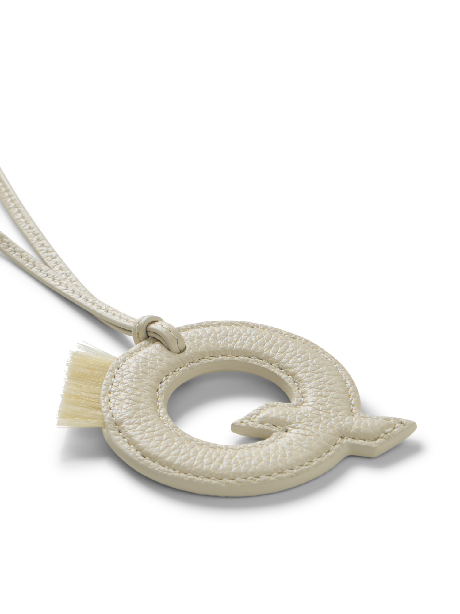 Designer Letter Charm Q