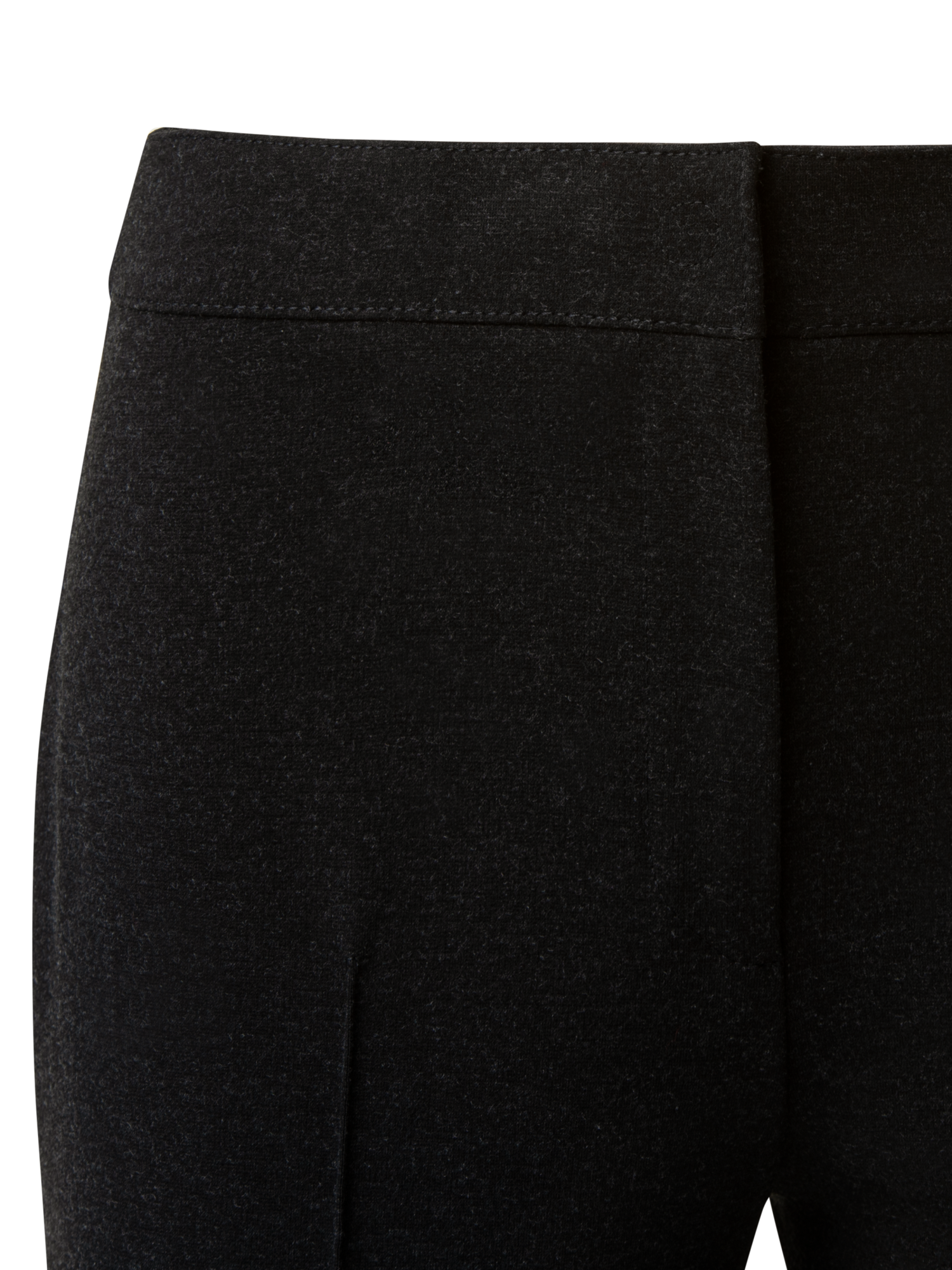 Designer Skinny Jersey Stretch Pants - black - grey