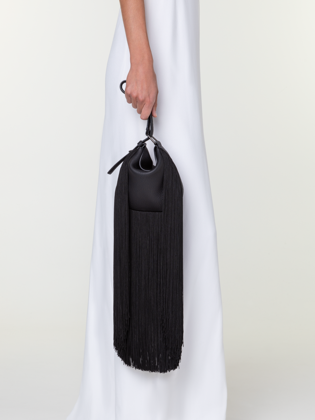 Designer Anna Mini Hobo - neutral - black