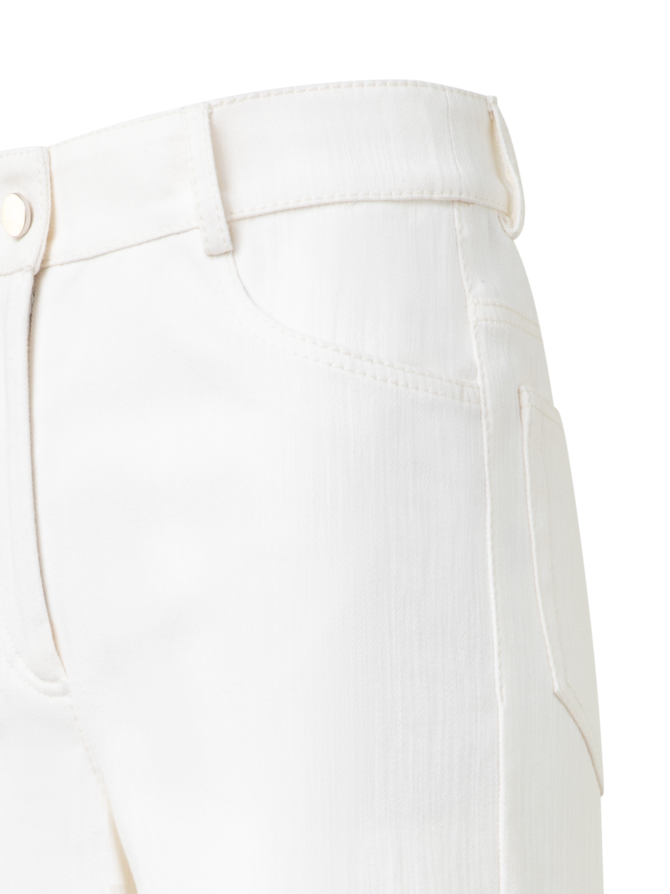 Wide Cotton Denim Stretch Pants – Akris Inc. Wide Cotton Denim Stretch Pants – Akris Inc.