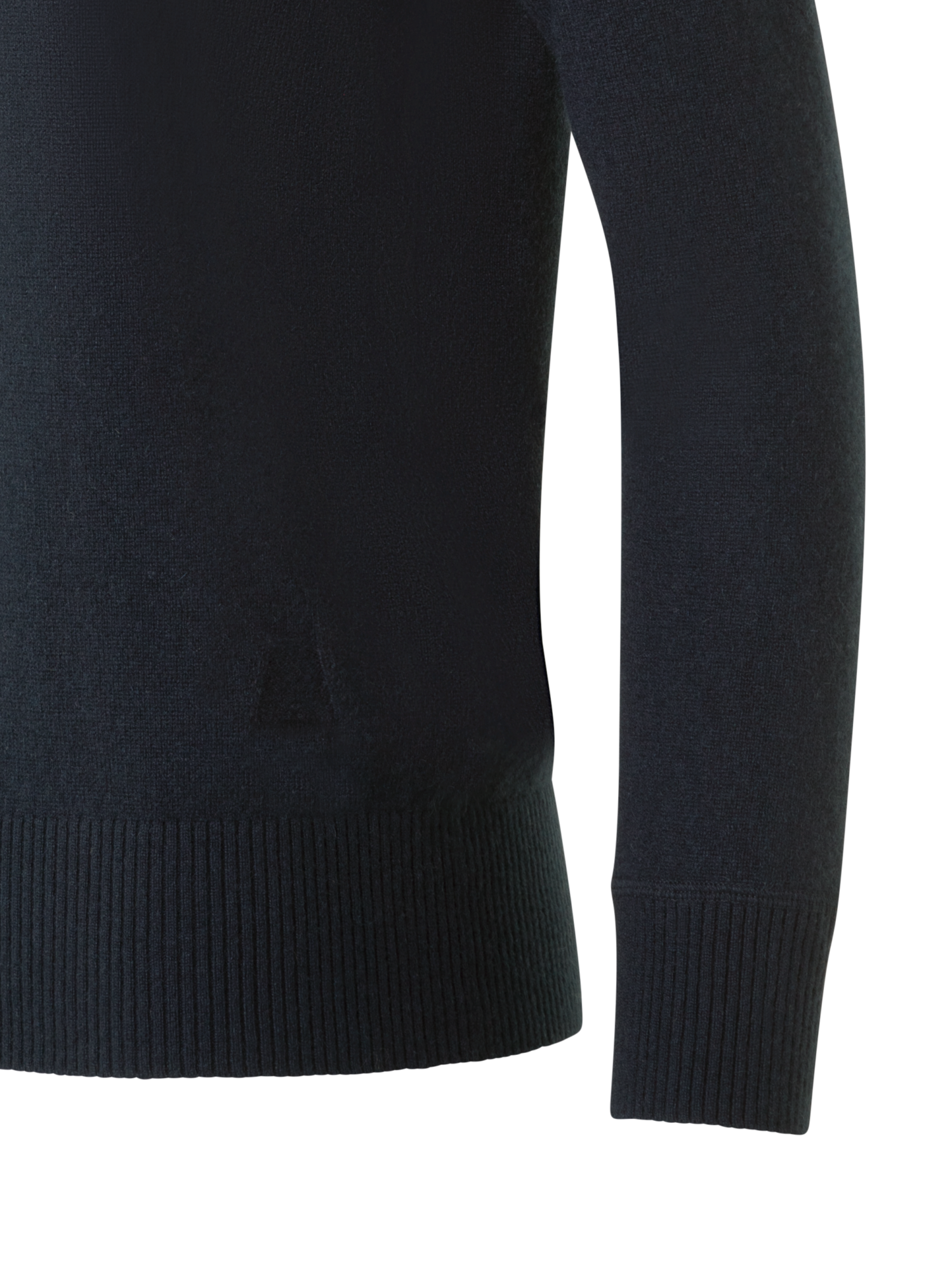 Designer Relaxed Sweater in Pure Cashmere - black - neutral