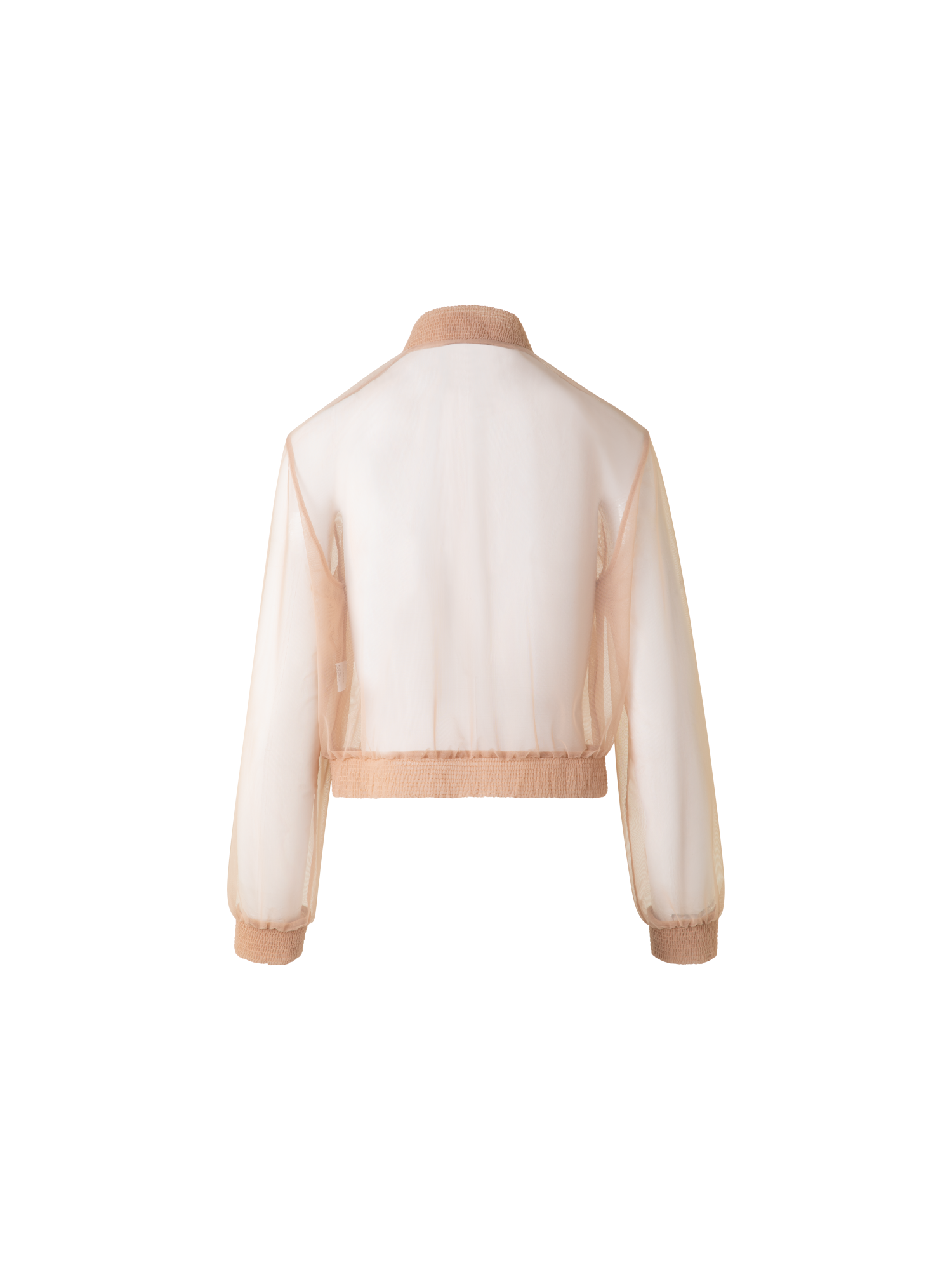 Sheer Tulle Bomber Jacket – Akris Inc.