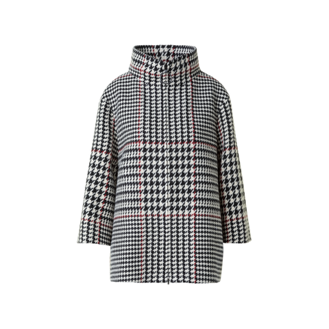 Glencheck Car Coat