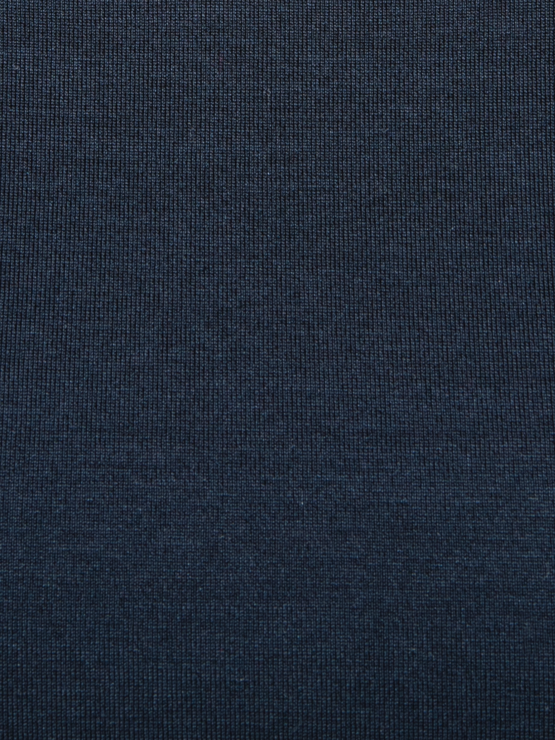 Designer 3/4 Length Sleeve Shirt from Silk Jersey - navy - blue