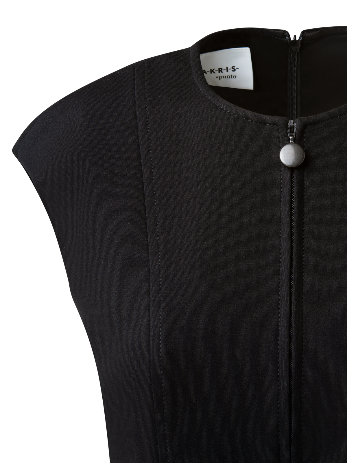 Designer Jersey Dress - black