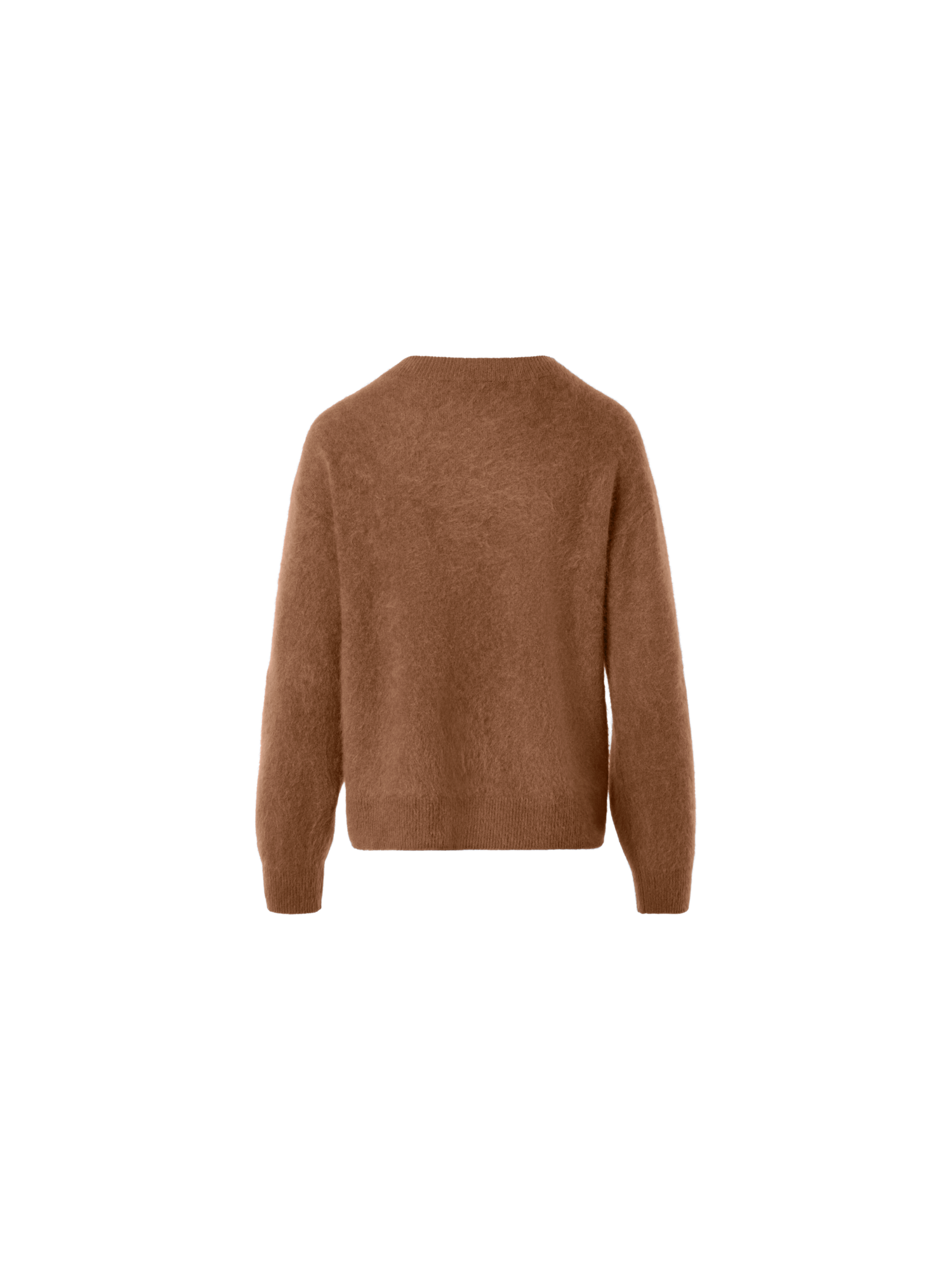 Designer Cloud Cashmere Knit Sweater - brown