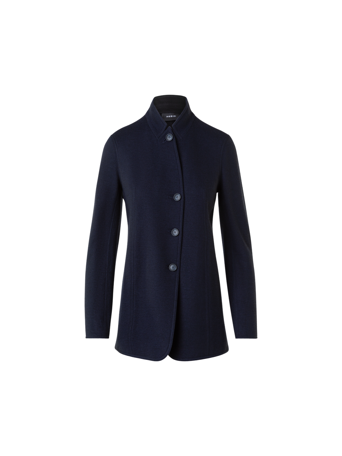Designer Liam Jacket in Cashmere-Jersey - navy