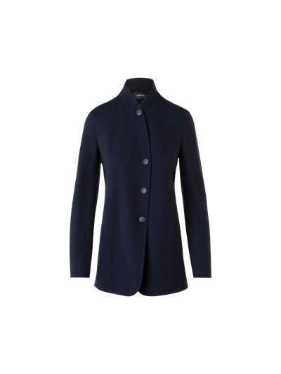 Designer Liam Jacket in Cashmere-Jersey - navy