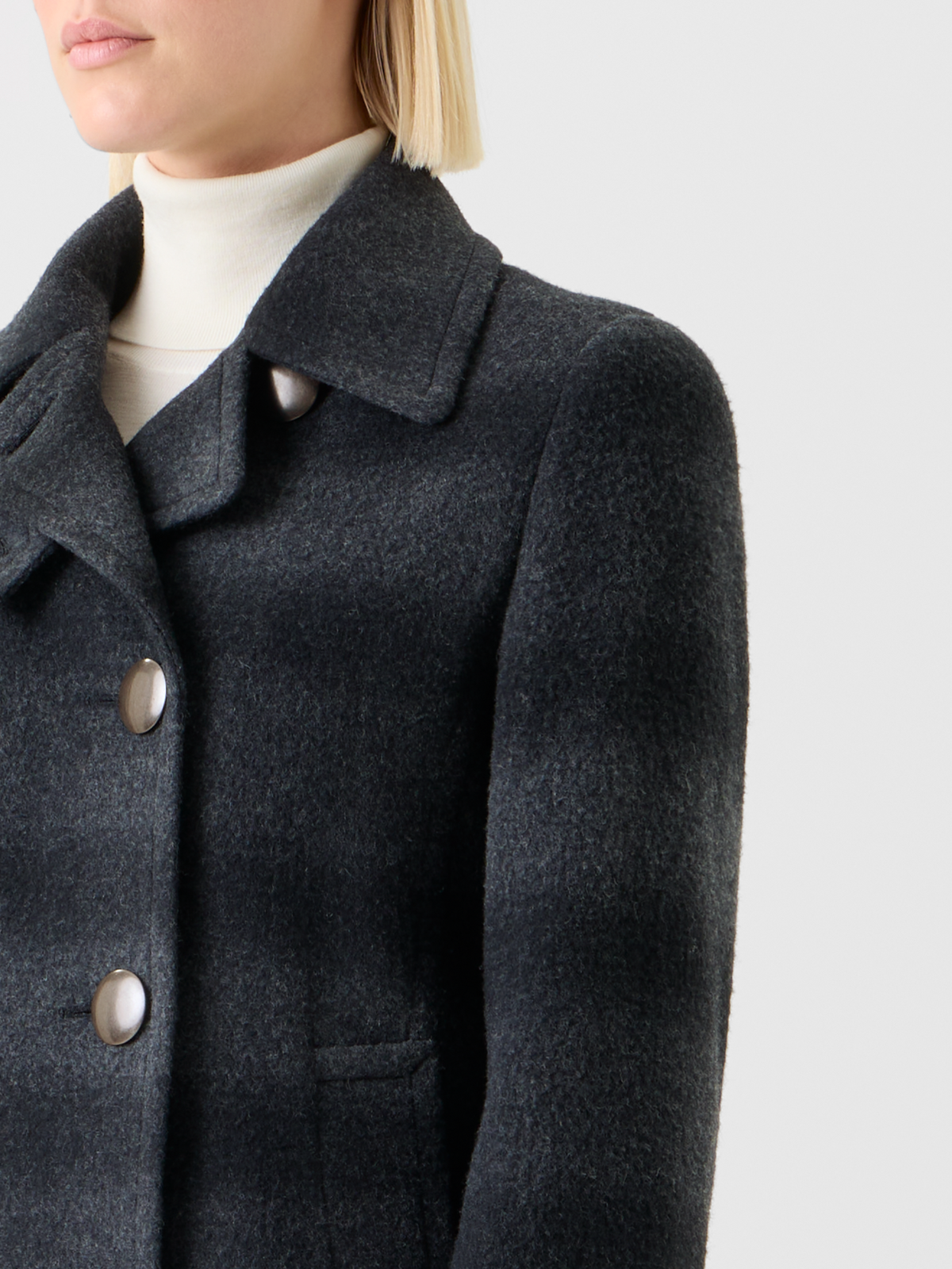 Designer Blurred Check Peacoat - neutral - grey - multicolor #editorial