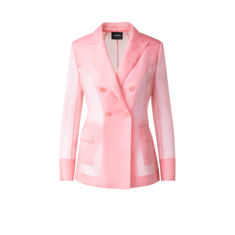 Long Sheer Silk Jacket