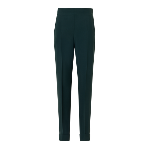 Tapered Pants with Elastic Waist