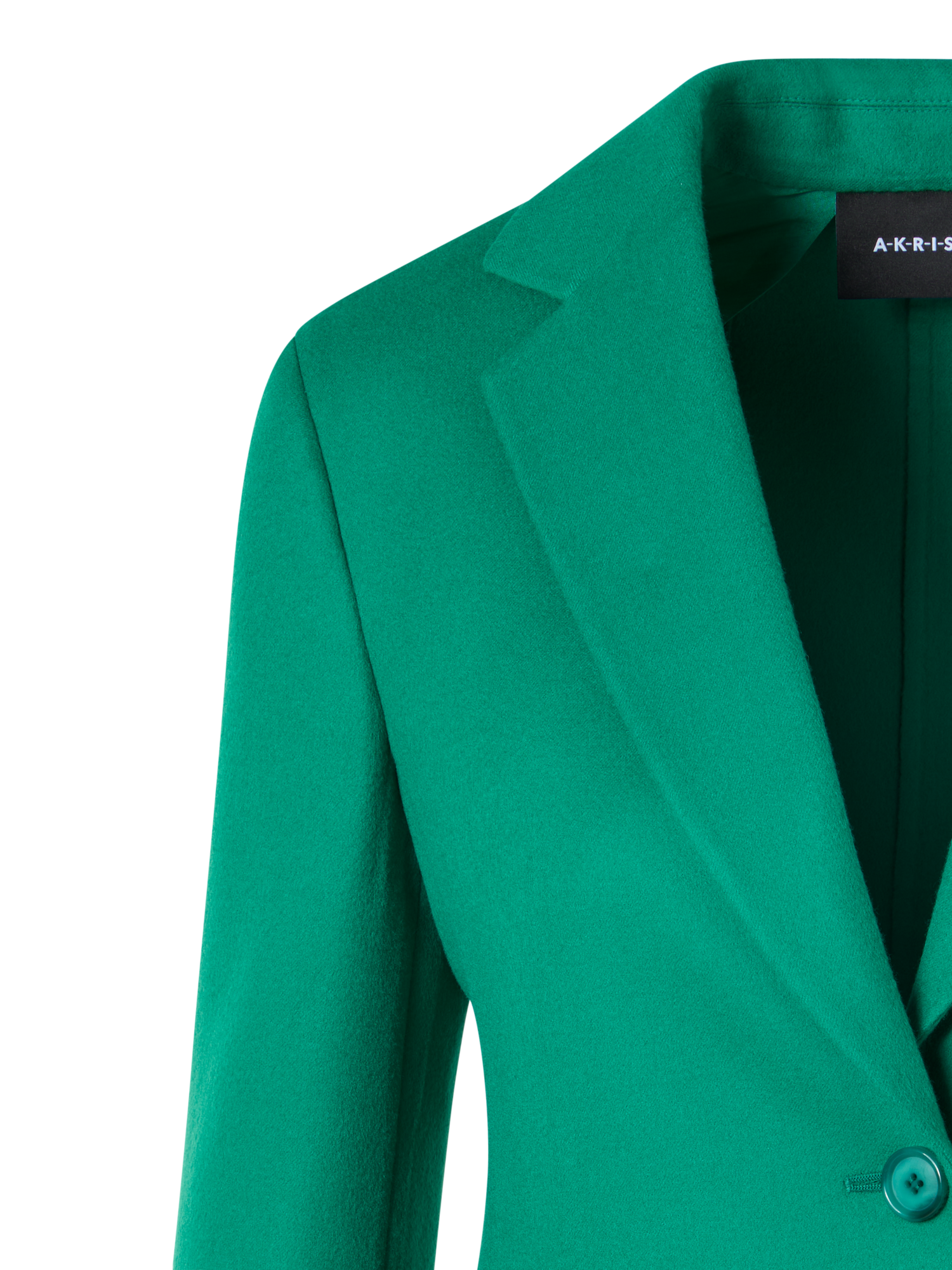 Designer Daigon Jacket in Cashmere Double-Face - green