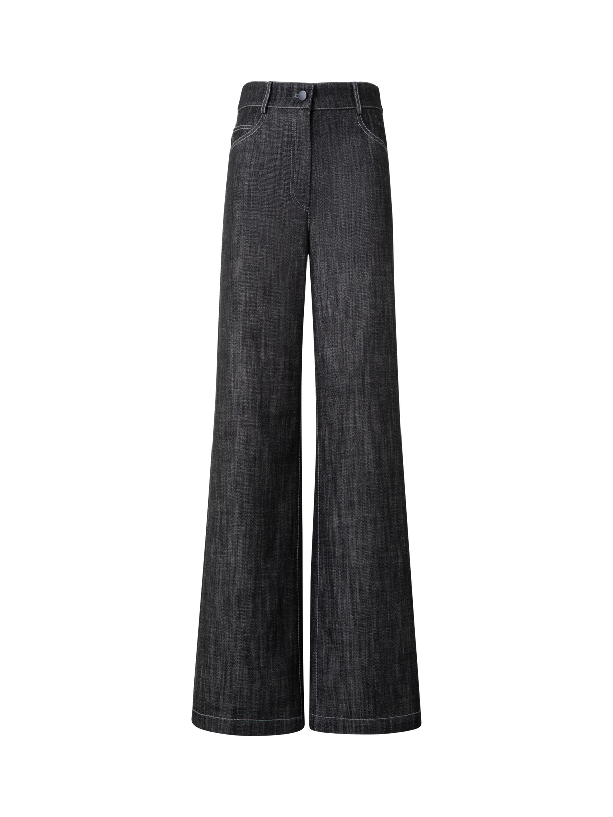 Wide Cotton Denim Pants – Akris Inc.