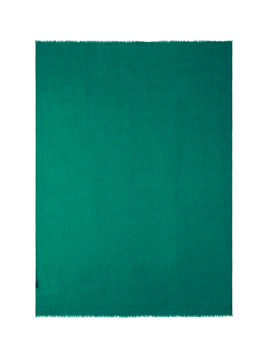 Designer Scarf in Cashmere Silk - green
