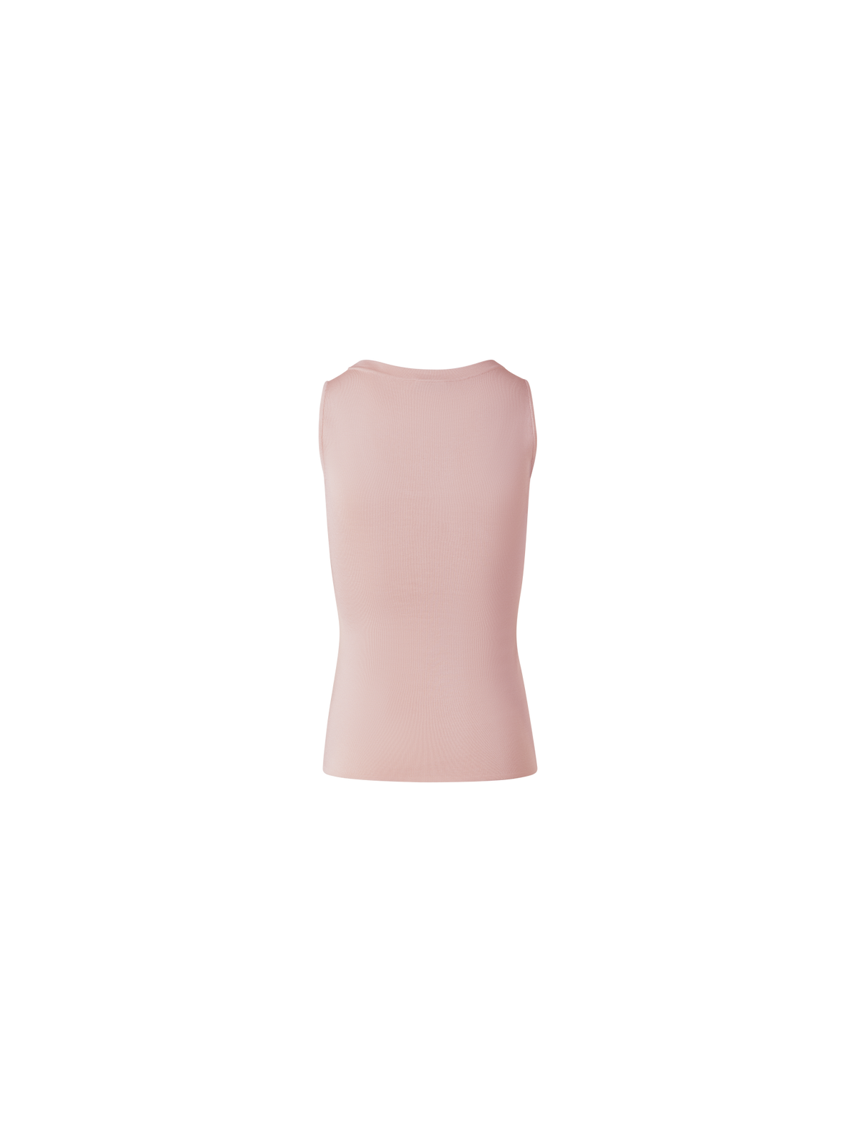 Designer Silk Knit Tank Top - orange