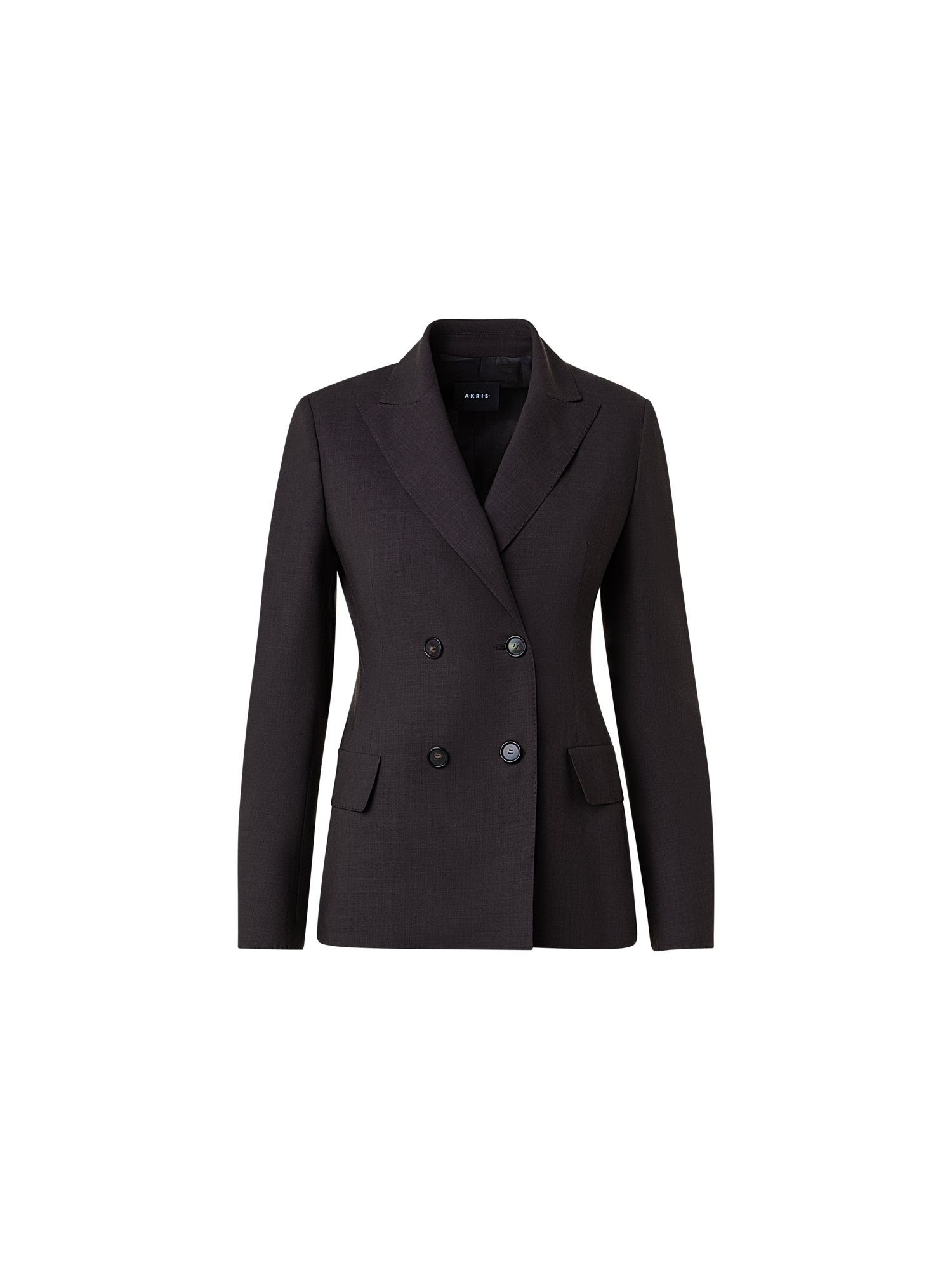 Designer Cool Wool Jacket - brown