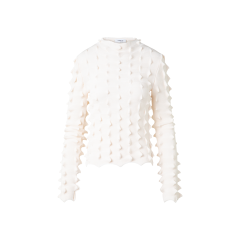 Sweater with 3D Sail Look
