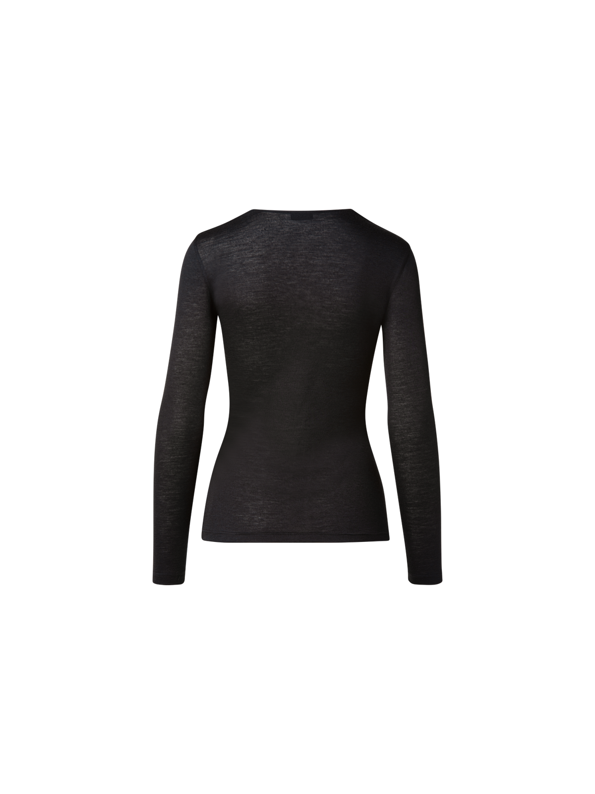 Designer Cashmere Silk Shirt - black