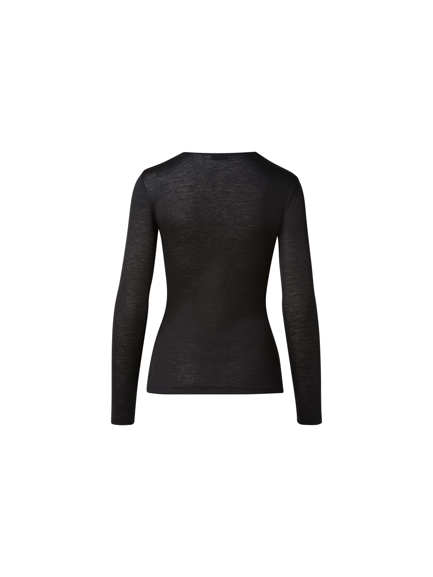 Designer Cashmere Silk Shirt - black