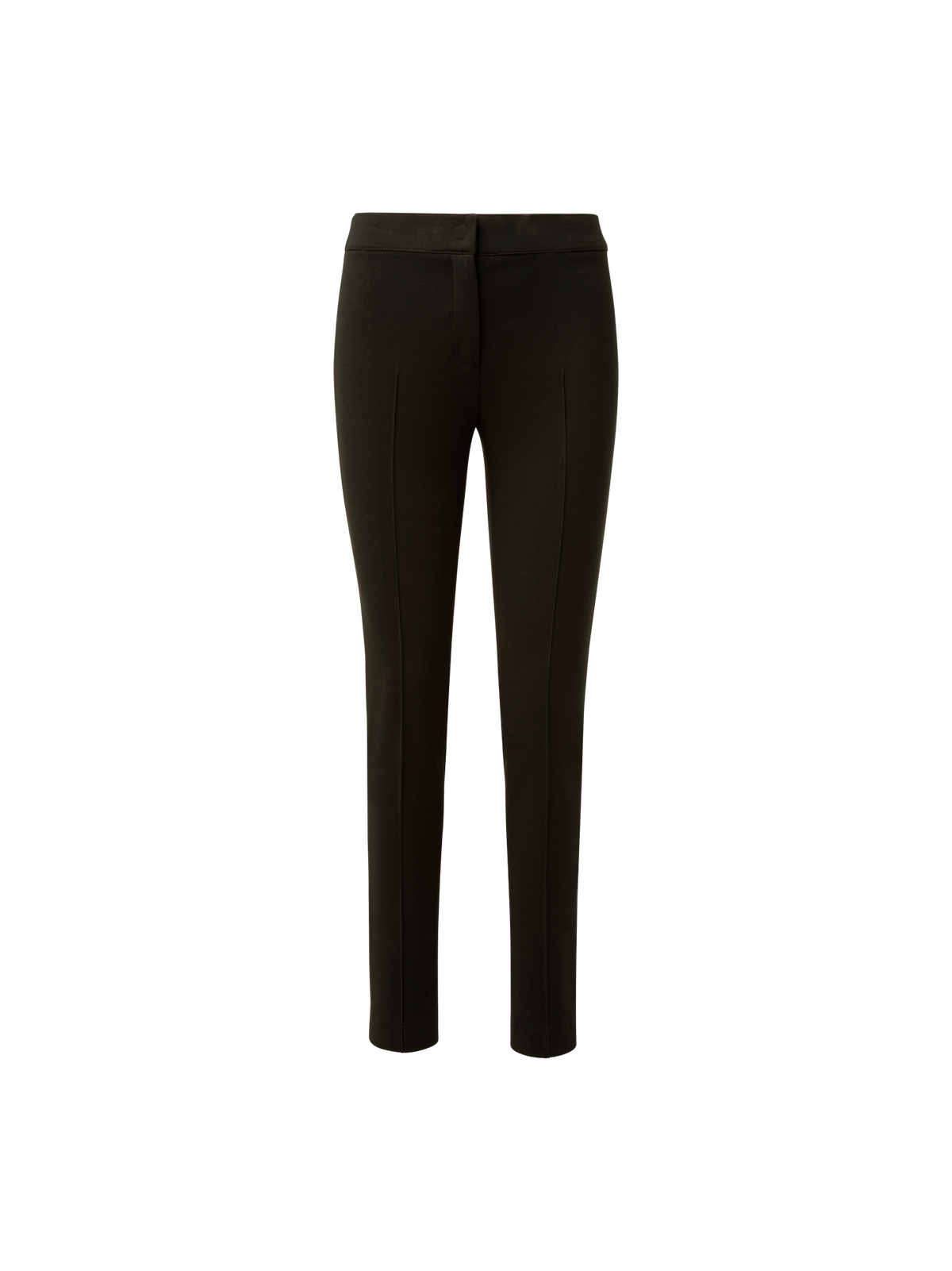 Designer Skinny Jersey Stretch Pants - brown