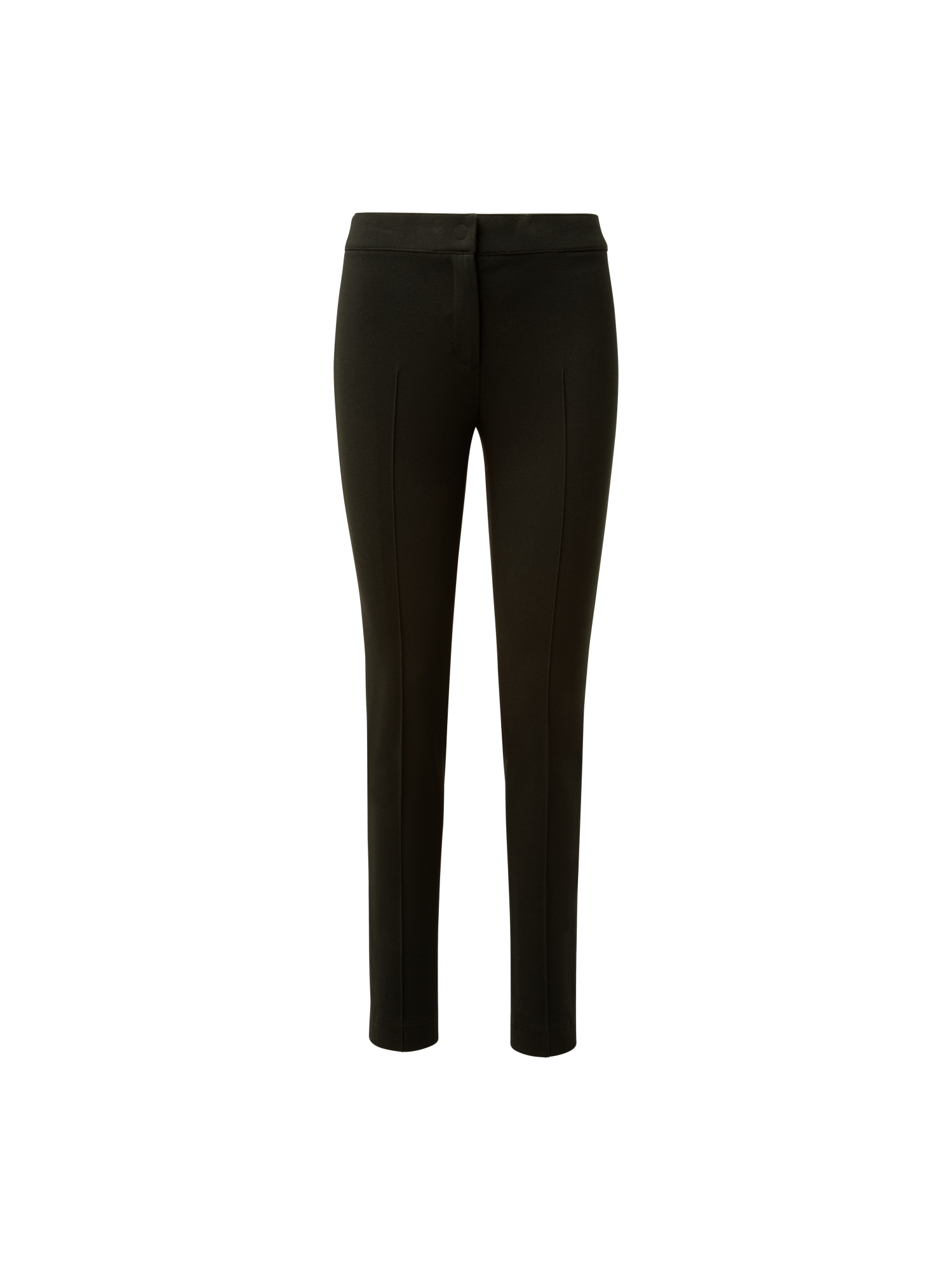 Designer Skinny Jersey Stretch Pants - brown