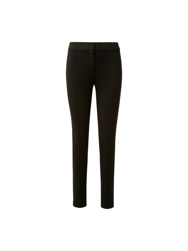 Designer Skinny Jersey Stretch Pants - brown