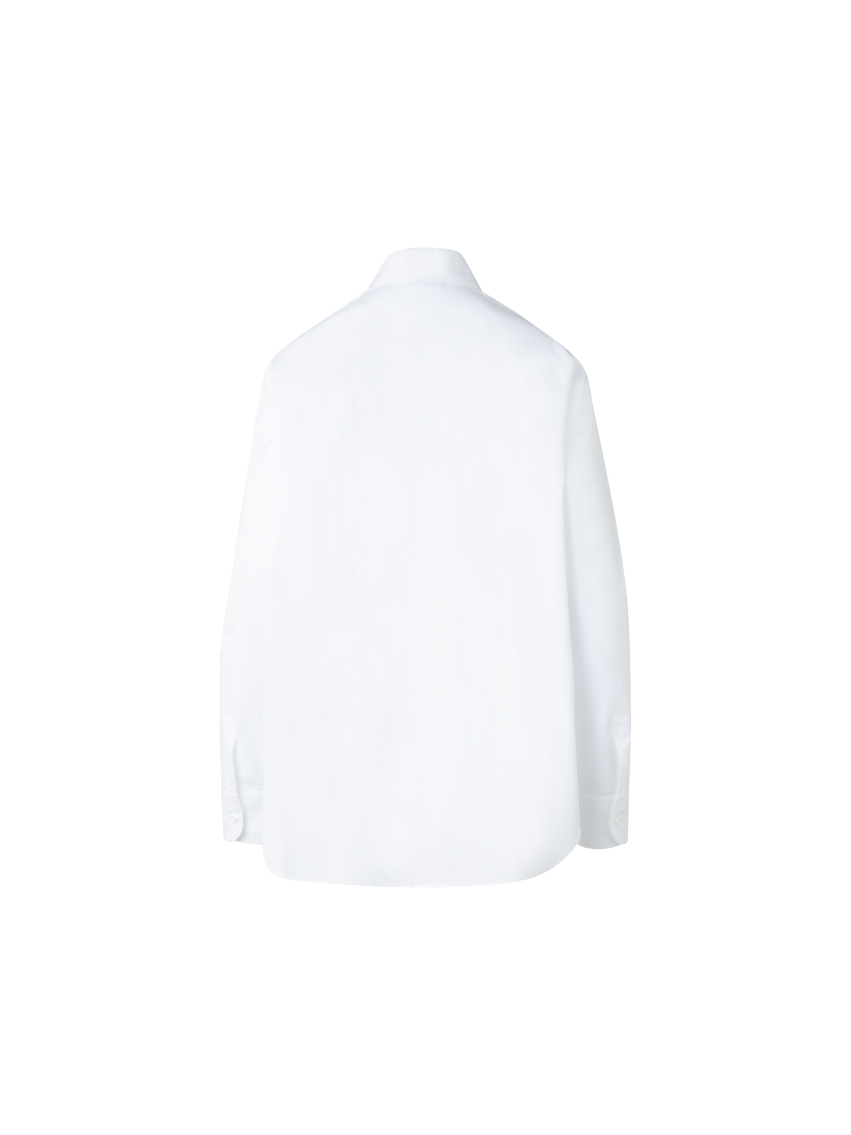 Designer Relaxed Cotton Tunic Blouse - neutral - ecru - white