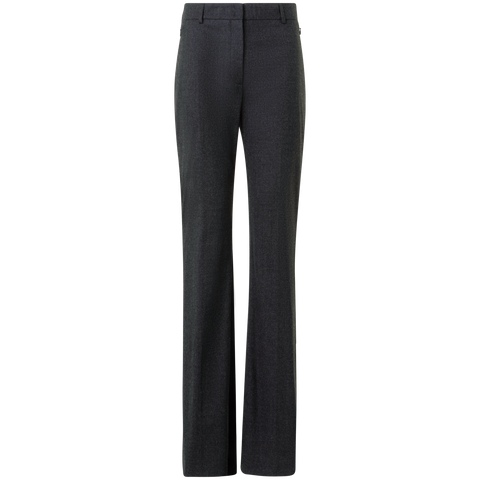 Bootcut Pants in Wool Stretch Flannel