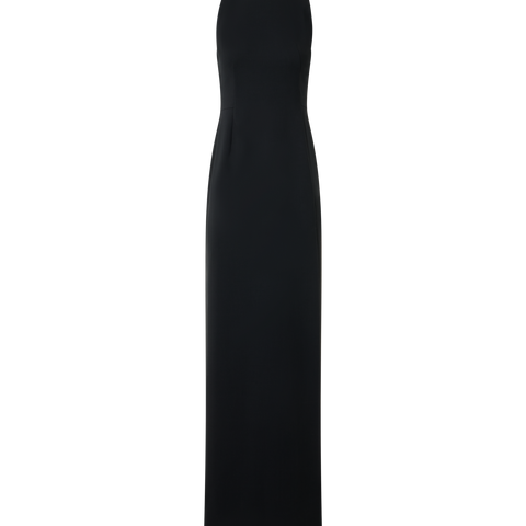 Gown with Orbit Cutout Back