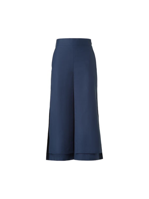 Designer Chiyoko Pants in Cotton Poplin - navy