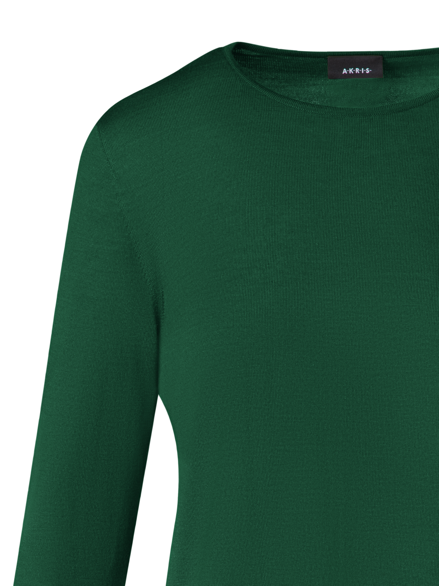 Designer Seamless Cashmere and Silk Sweater - green