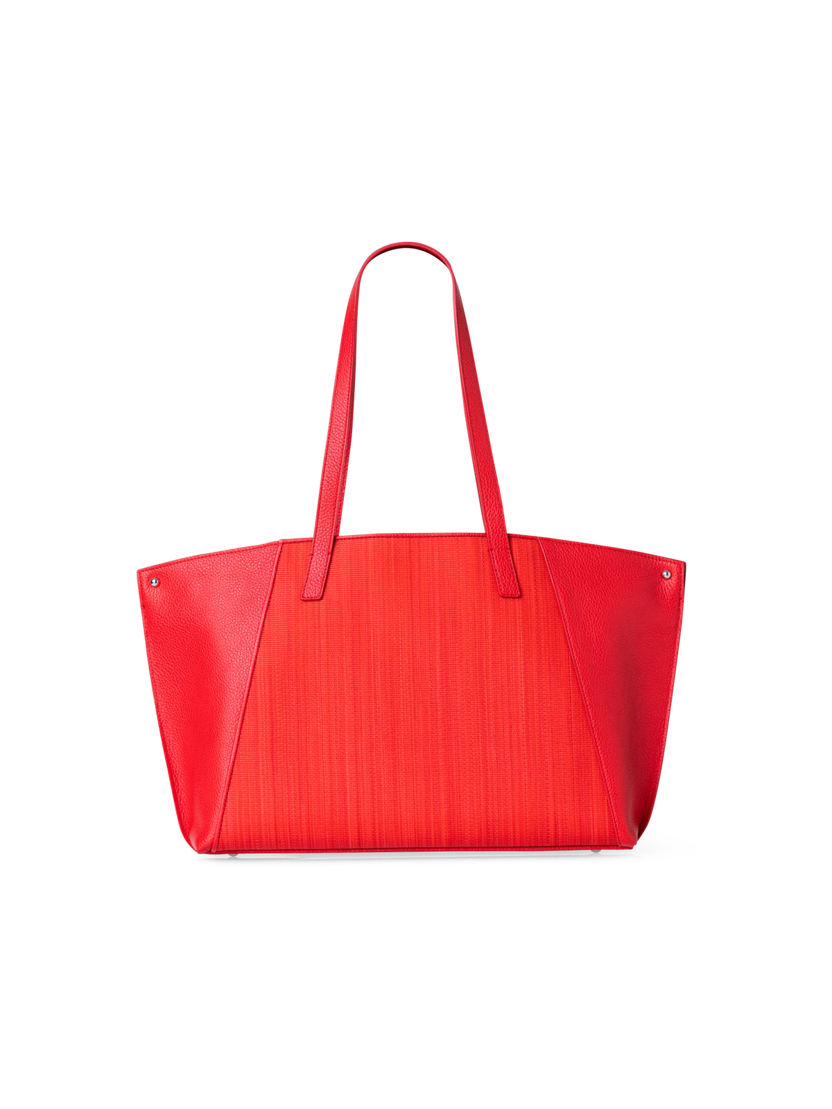 Designer Ai Small Shoulder Tote - red