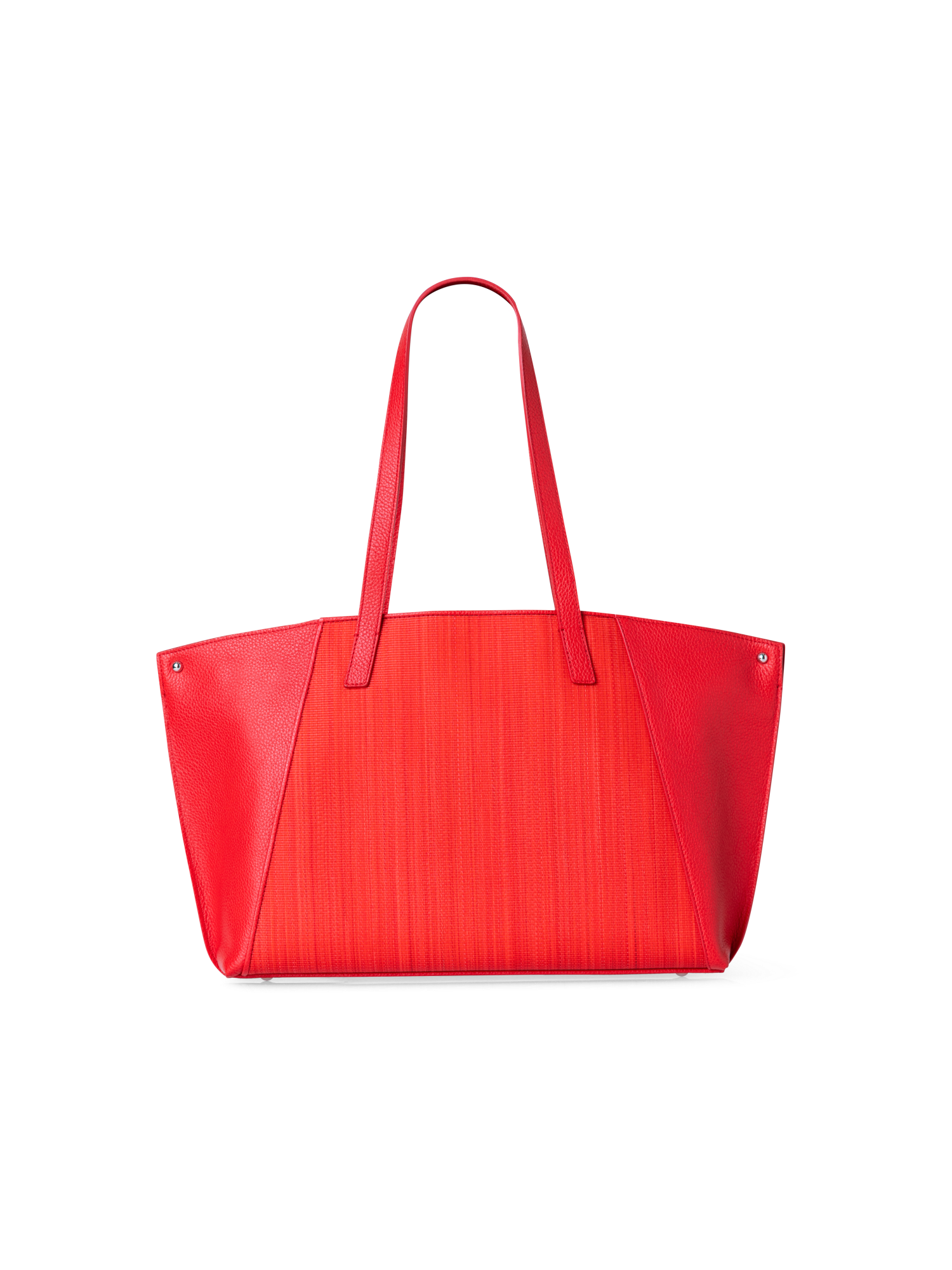 Designer Ai Small Shoulder Tote - red