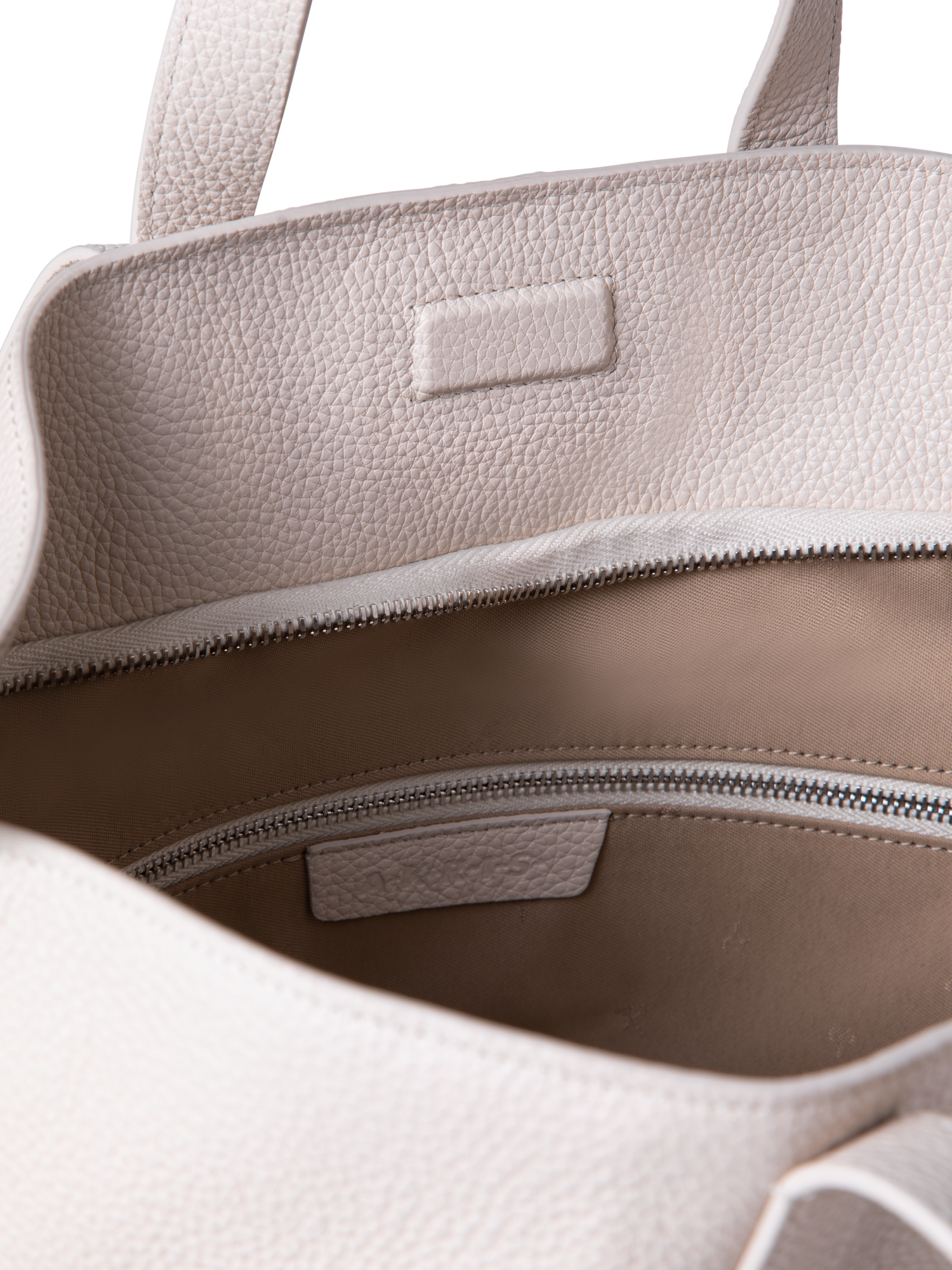 Designer Ai Medium Backpack - neutral - ecru - white