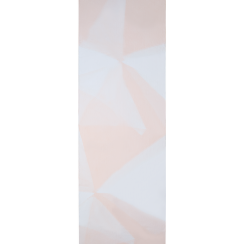 Cotton Silk Scarf with Chiaroscuro Print