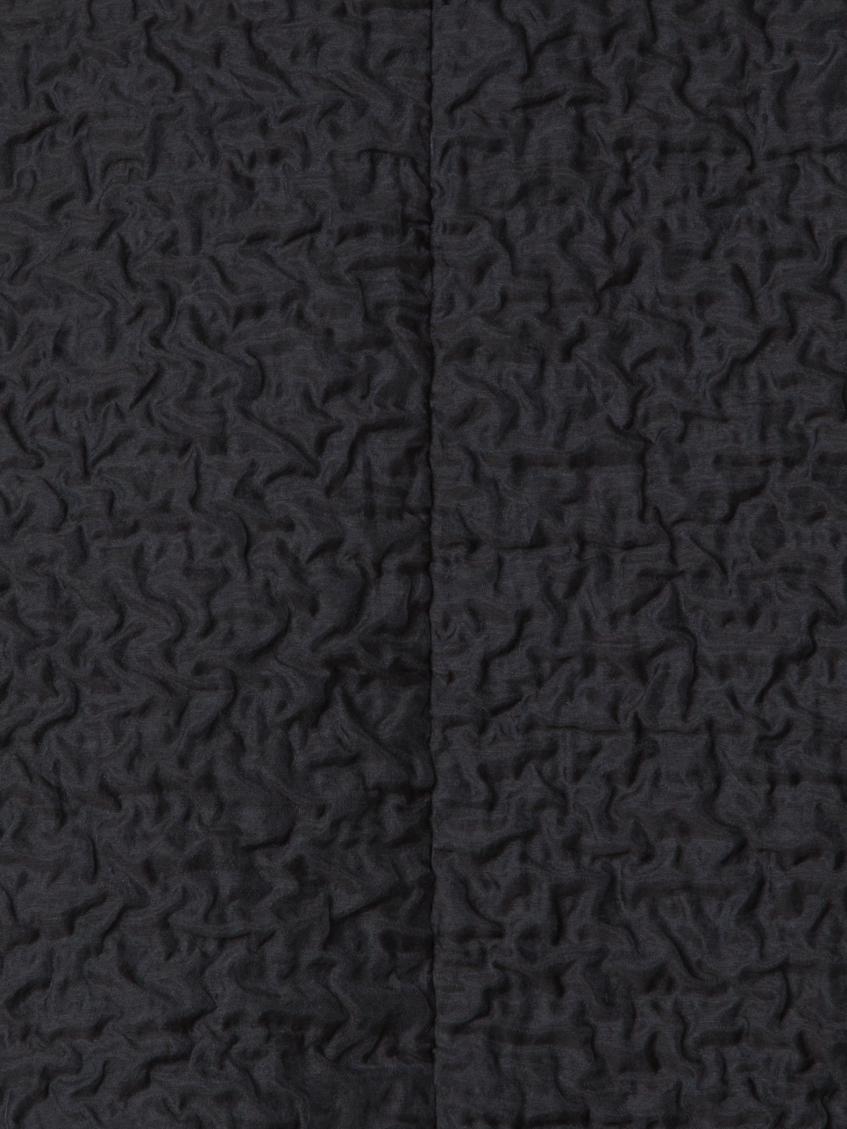 Designer Cropped Blouse in 3D Bubble Organza - black - neutral