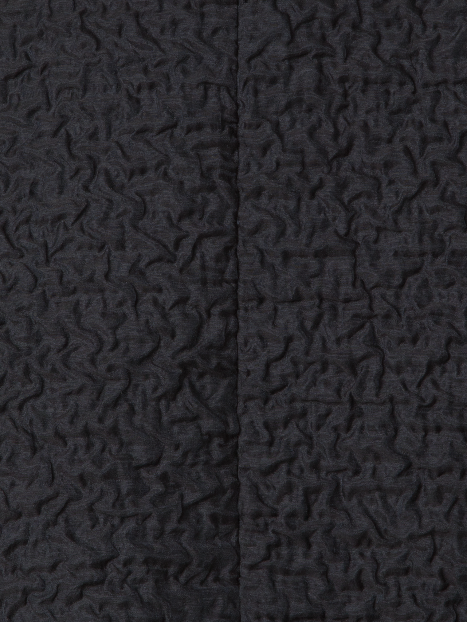 Designer Cropped Blouse in 3D Bubble Organza - black - neutral