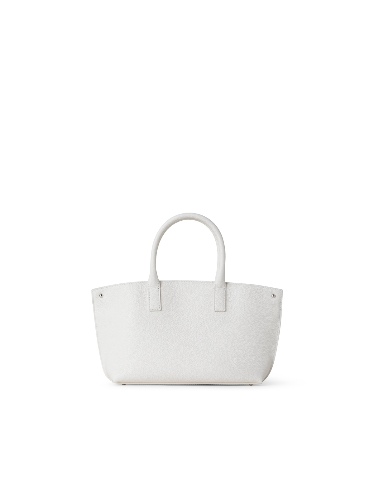 Designer Ai Little Top Handle Tote Bag - neutral - white