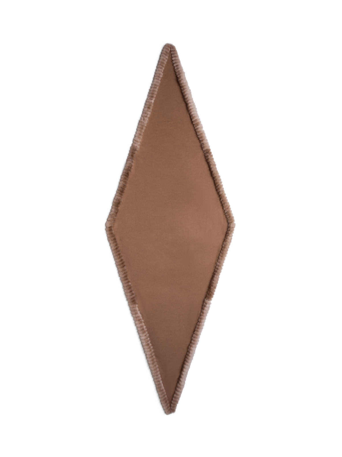 Designer Cashmere-Silk Scarf - brown