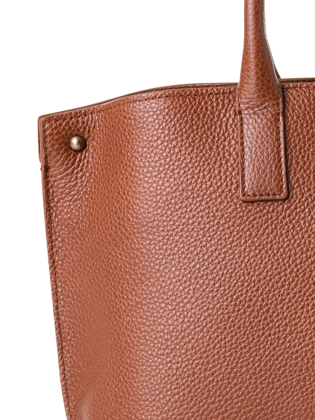 Designer Ai Little Top Handle Tote - neutral - brown