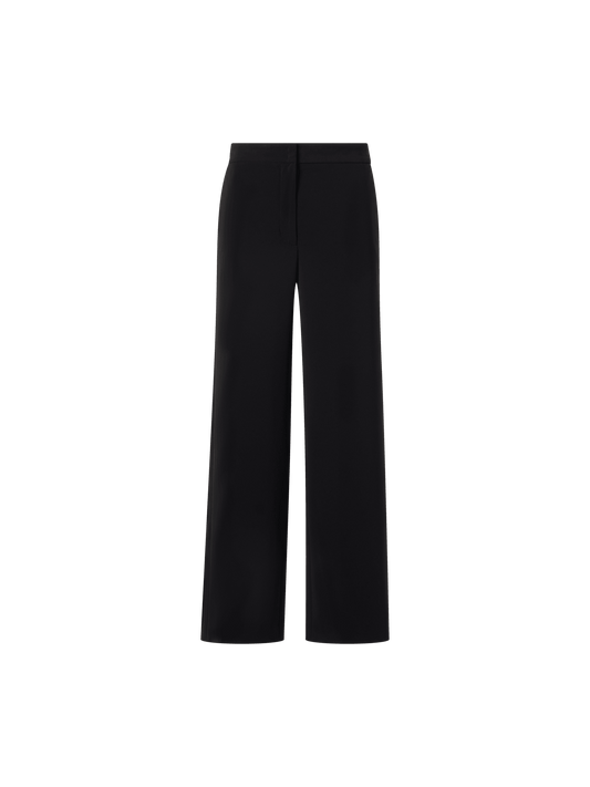 Designer Marlon Wide-Leg Pants - black