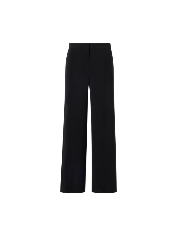Designer Marlon Wide-Leg Pants - black