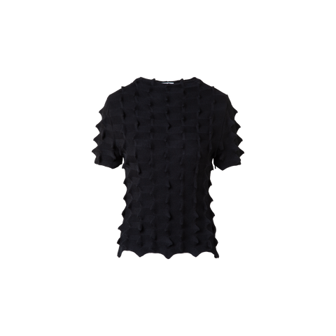 Short Sleeves Sweater in 3D Sail Look