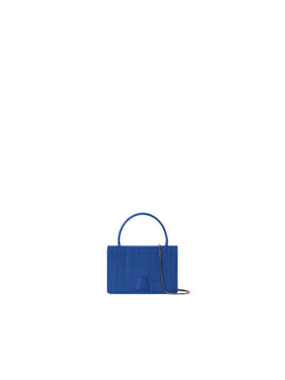Designer Alice Mini Top Handle Bag - blue