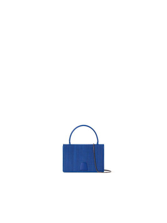 Designer Alice Mini Top Handle Bag - blue
