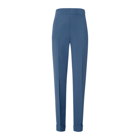 Tapered Ankle Length Pants with Elastic Waist