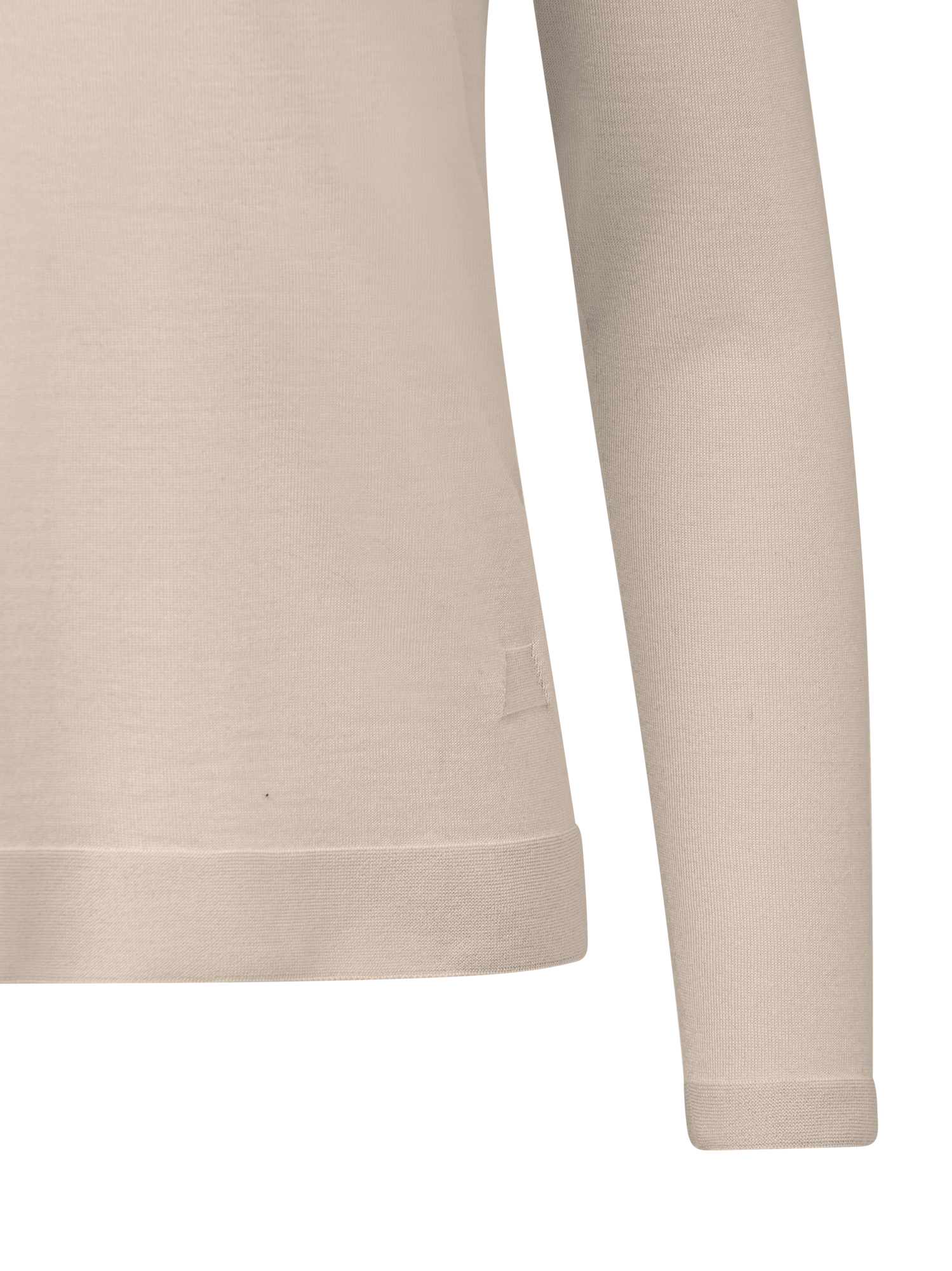 Designer Fine Gauge Cashmere Silk Pullover - neutral - beige