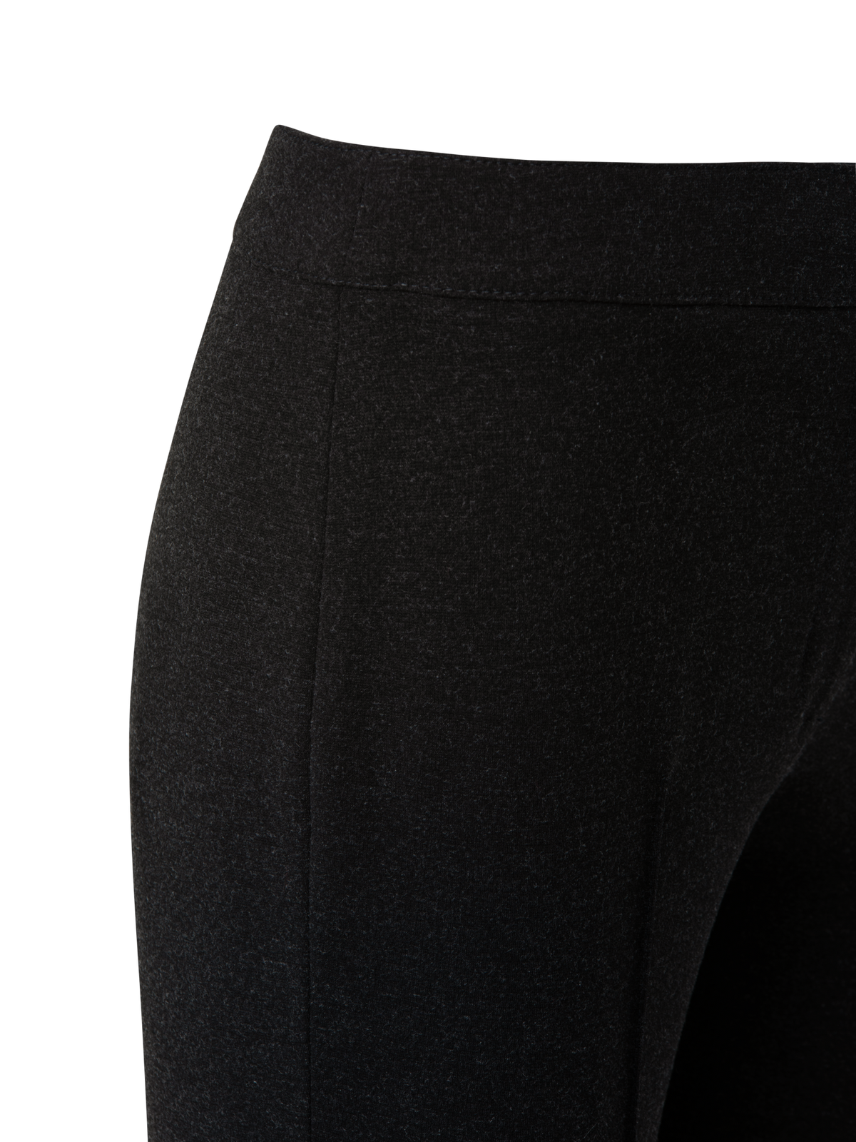 Designer Skinny Jersey Stretch Pants - black - grey