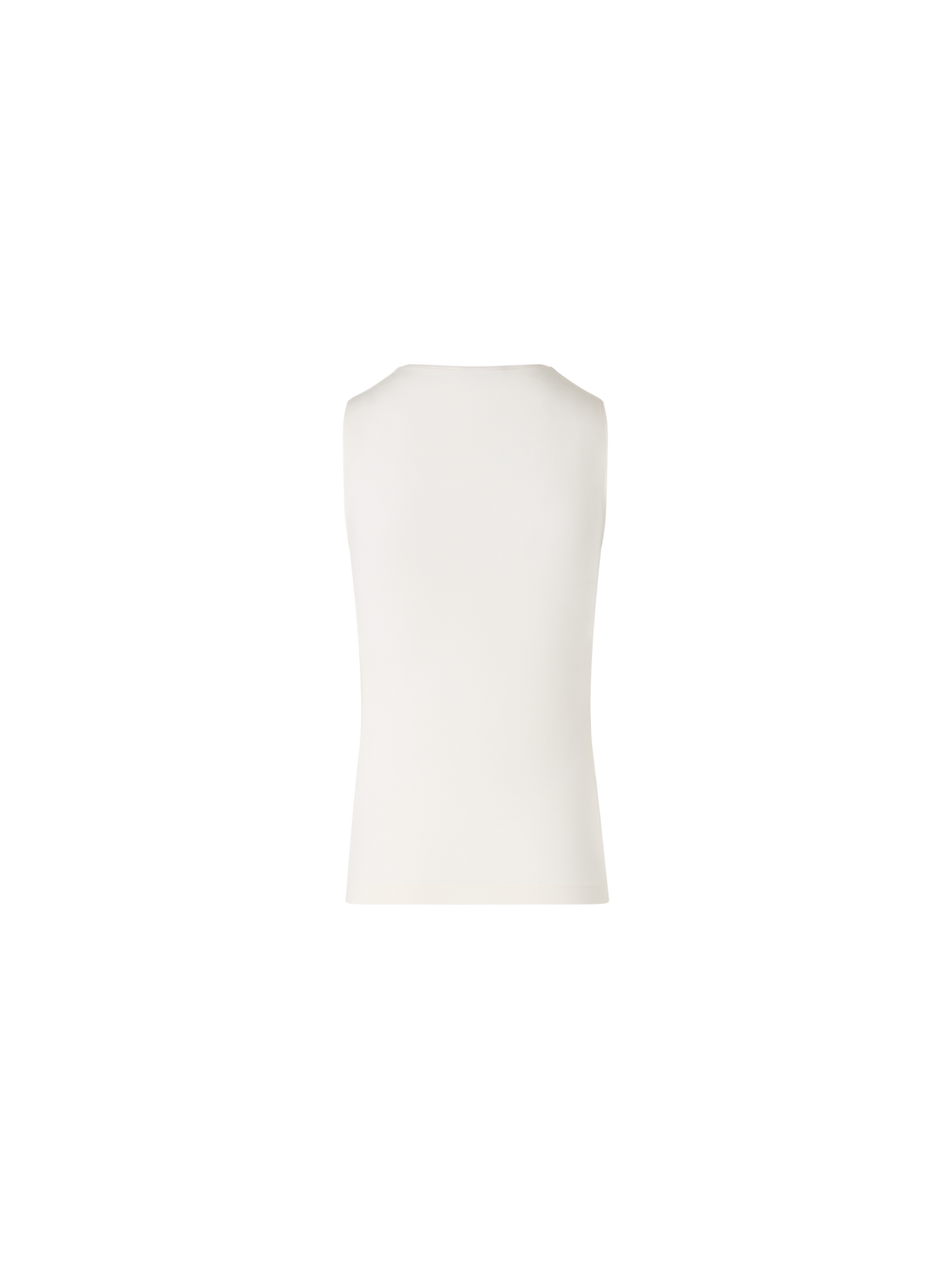 Designer Sleeveless Signature Dot Top - ecru