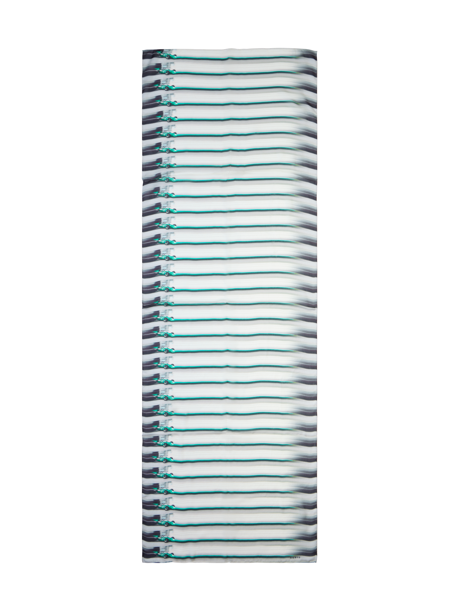 Designer Car Stripes Print Scarf